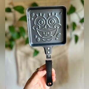 Vintage SpongeBob SquarePants Pancake Sandwich Egg Pan Skillet Nonstick Cartoon